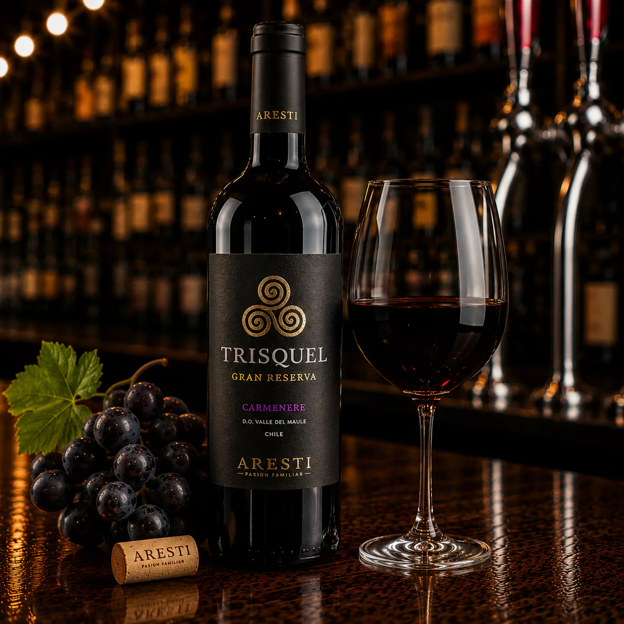Carmenere Gran Reserva Trisquel Aresti 750 ml