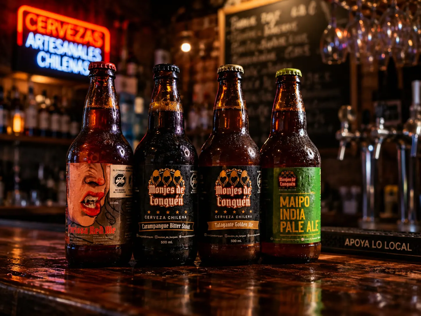 Cerveza Monjes 500 ml