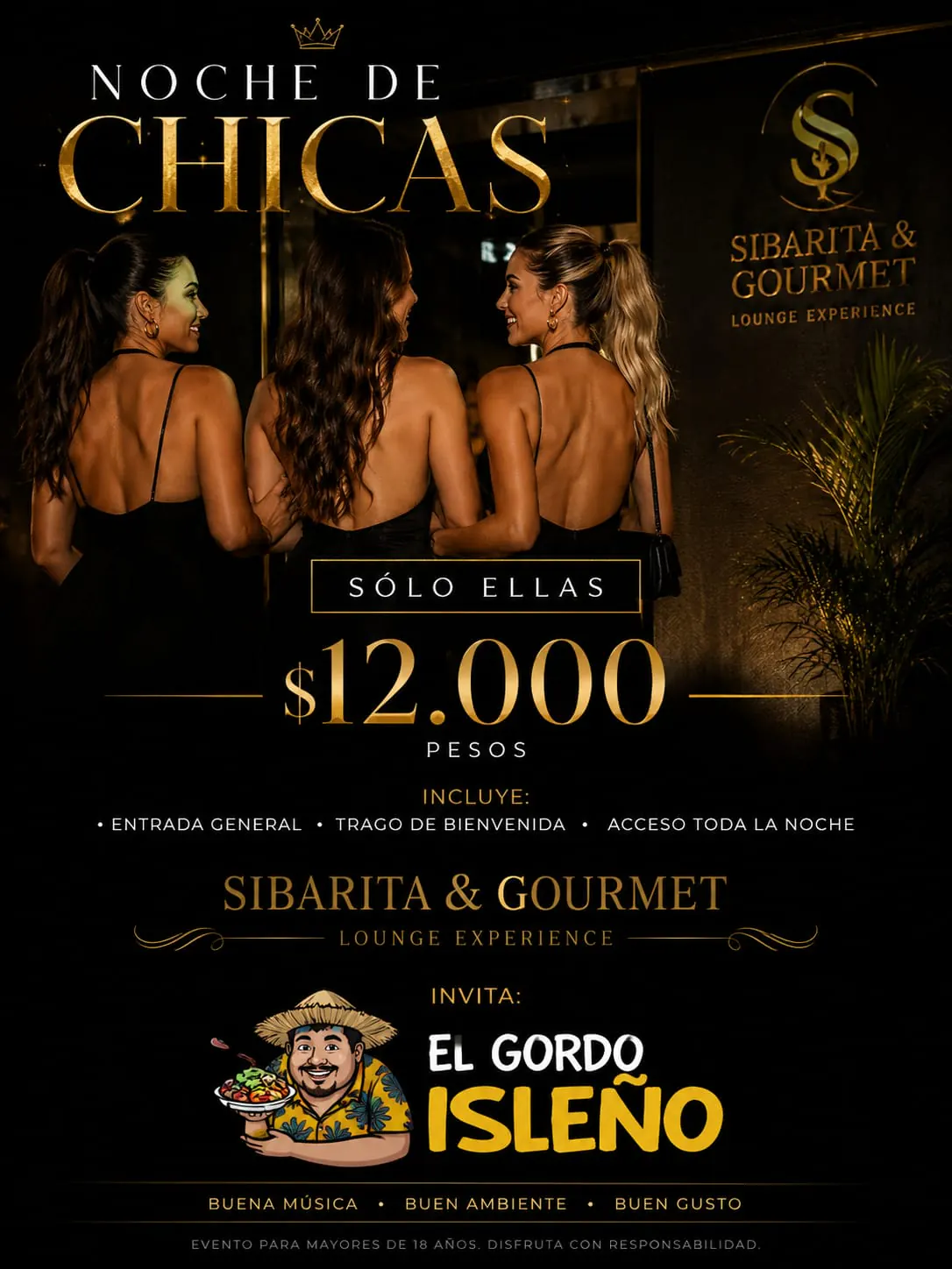Entrada noche de chicas